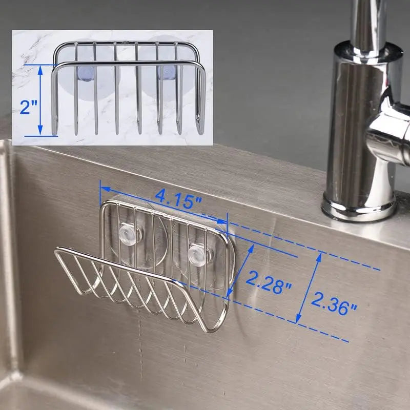 SinkMate™ Stainless Steel Sponge Holder