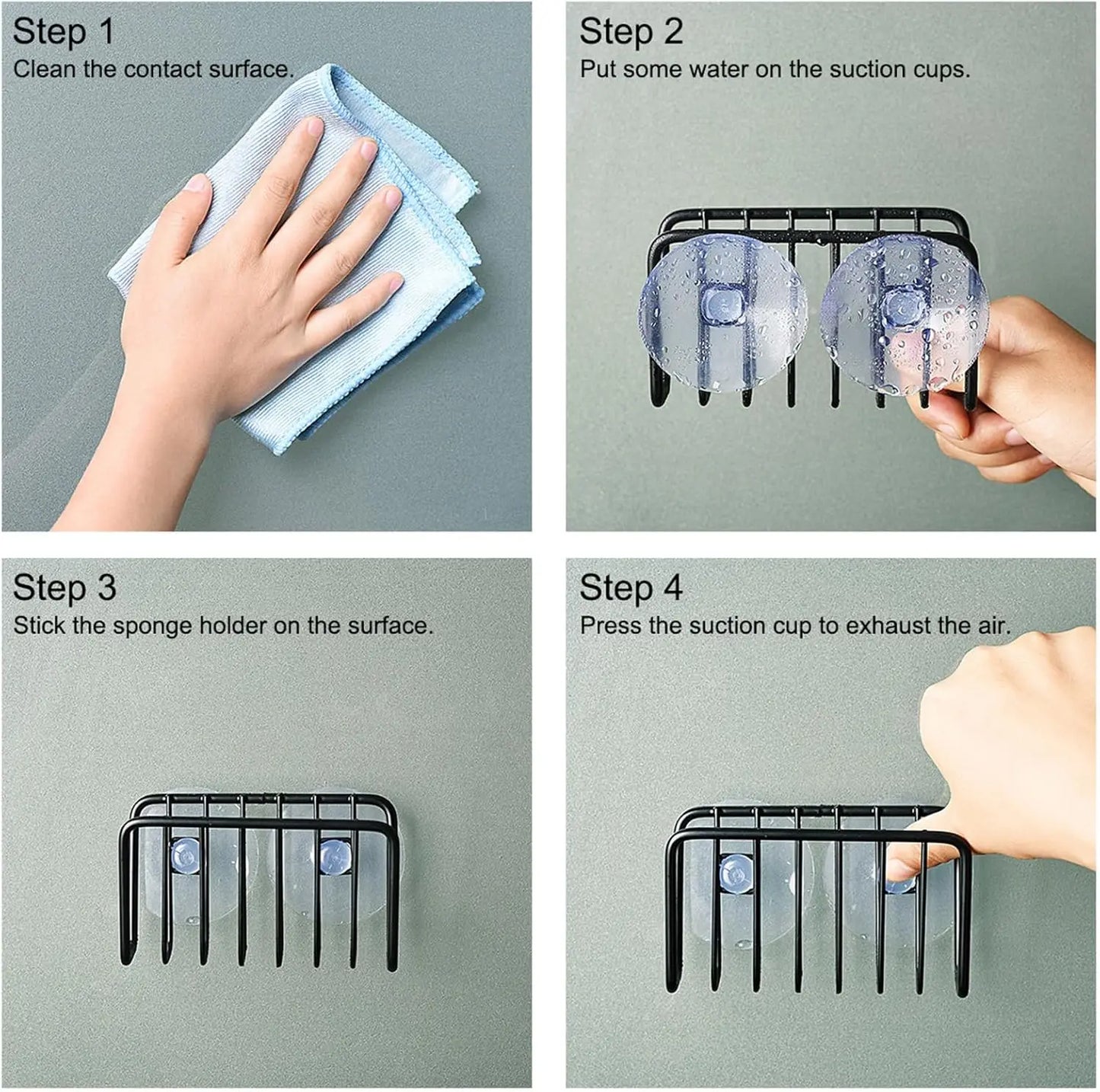 SinkMate™ Stainless Steel Sponge Holder